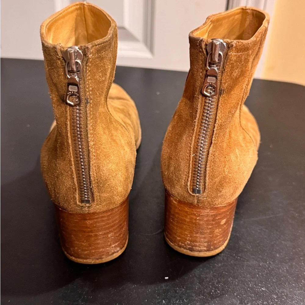 Rag & bone Tan Suede Ankle Boots size 39